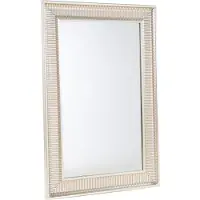 Beliani Miroir CASSIS 60 cm 90 cm Doré