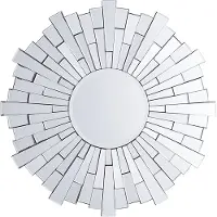 Beliani Miroir VIRE Argenté