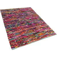 Beliani Bilianis 160 x 230 cm coton multicolore FLAKE (230 x 160 cm)