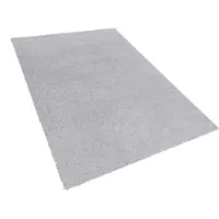 Beliani Bilianis Dvajanas 140 x 200 cm gris clair DEMRIS (200 x 140 cm)