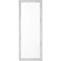 Beliani Miroir BENON Blanc cassé