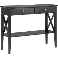 Beliani Console Avenue Noir