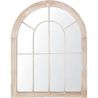 Beliani Miroir 88 cm Beige EMBRY
