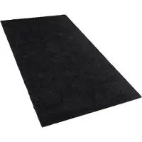 Beliani Glianis Dvajanas 80 x 150 cm juodas DEMRIS (150 x 80 cm)
