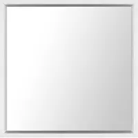 Beliani Miroir BRIGNOLES Blanc