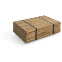 Beliani Table Basse Gander Bois Clair