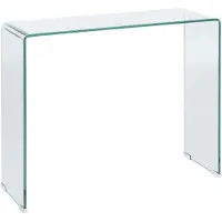 Beliani Console Kendall Transparent