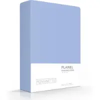 Romanette Taies d'Oreiller Romanette Bleu Clair (Flanelle) (set de 2)