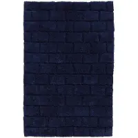 Seahorse Tapis de Bain Seahorse Metro Indigo-50 x 60 cm