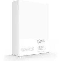 Romanette Drap Romanette Blanc (Flanelle)-150 x 250 cm (1-personne)
