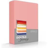 Romanette Drap-housse Romanette Rose (Double Jersey)-Lits-Jumeaux (160/180 x 200/210/220 cm)