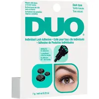Duo Adhésif pour cils individuels pour les groupes de cils Foncé, 7 g