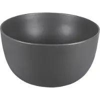 Differnz Washbad Tulpe 40 cm Keramikmatte dunkelgrau (400 mm, 400 mm)