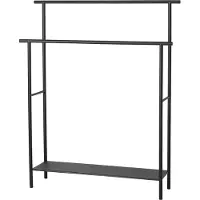 Ferm Living Dora Porte-serviettes Black