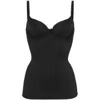 LASCANA Maillot de corps noir