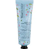 Teaology White Tea Hand and Nail Cream crème hydratante mains et ongles 75 ml