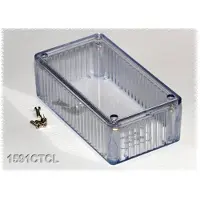 Hammond Electronics Logement universel (Boîtier), Accessoires électroniques + boîtier, Transparent