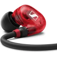 Sennheiser IE 100 PRO Écouteurs Avec fil Ecouteurs Musique Rouge, Translucide