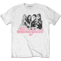 Ginza.se T-Shirt Unisex Blackpink Photo Blanc