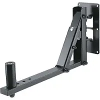 K&M 24173 Muurbeugel Zwart