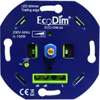 EcoDim Led dimmer 0 tot 150W ecodim Coupure de phase