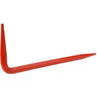 Rennsteig Werkzeuge Pointe coudée, Long. : 300 x 100 mm, Ø de tige 10 mm