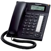 Panasonic Téléphone fixe Corp. KX-TS880EXB LCD noir