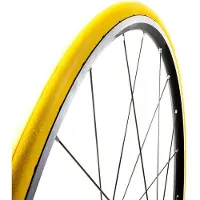 Tannus Slick Regular Airless 700c X 23 Rigid Urban Tyre Jaune 700C x 23