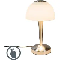 TRIO Lampe à poser VENTURA argent 529990107
