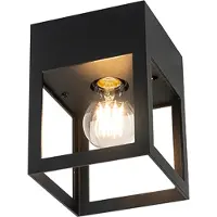 QAZQA Plafonnier moderne cube noir - Cela