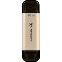 Transcend Jetflash 930 Tlc Usb-c 3.2 512gb Pendrive Doré