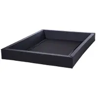 Beliani Cadre en mousse pour lits à eau Softside 180 x 200 cm SIMPLE (180 x 200 x 20 cm)