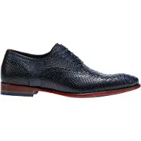 Floris van Bommel Chaussure à lacets 'De Stapper 05' bleu foncé
