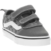 Vans Baskets Vans Toddler Ward V Checker Dot Pewter White-Taille 21