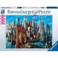Ravensburger Puzzle 1000el Bienvenue à New York 168125 p5