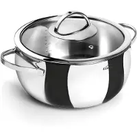 Lacor - 79024 - Couvercle ventral -Touch 24 cm. Inox