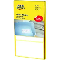 Avery Zweckform Zweckform Adress-Etiketten, 95 x 48 mm, zickzack, 282 Pezzi