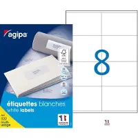 Agpa AGIPA BOITE 800 ETIQ POLYV 105X70