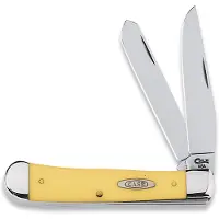 Case Knives Case Trapper Yellow Synthetic, 80161, 6254 SS couteau de poche