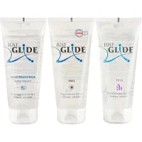 Just Glide - Lubrifiant intime - Set 3x200ml - à base d'eau