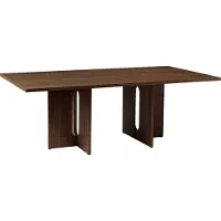 Audo Copenhagen Androgyne Rectangular Table à Manger 210 x 109 | Dark Stained Oak