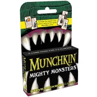 Steve Jackson Games Munchkin Mighty Monsters - Extension du jeu de cartes - Edition ENG