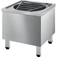 Delabie évier au sol acier inoxydable 1.4301 satiné