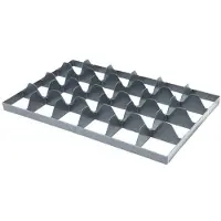 HorecaTraders Caisse Euronorm | Séparateur | Plastique | 24 sujets | En bas