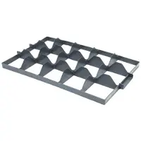 HorecaTraders Caisse Euronorm | Séparateur | Plastique | 15 sujets | Par 5 pièces| Au sommet