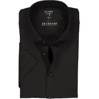 Olymp Level Five 24/Seven Body Fit Chemise en jersey manches courtes noir
