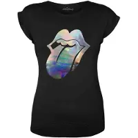 Ginza.se T-shirt Foil Tongue Womens Black M
