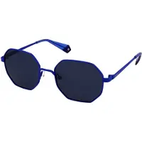 Polaroid Lunettes de soleil - - 6066/S - Catégorie 3 - Unisexe - Métal bleu gris