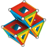 Geomag Jeu de construction EcoFriendly Supercolor 78 pièces