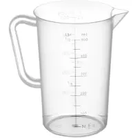 Hendi Verre doseur en plastique de 5 litres